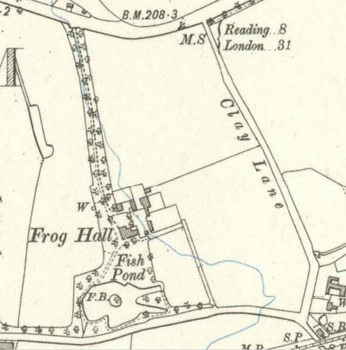 1912 map of froghall